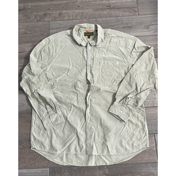 Timberland | Shirts | Timberland Mens Xxlt 2xlt Beige Brown Long Sleeve ...